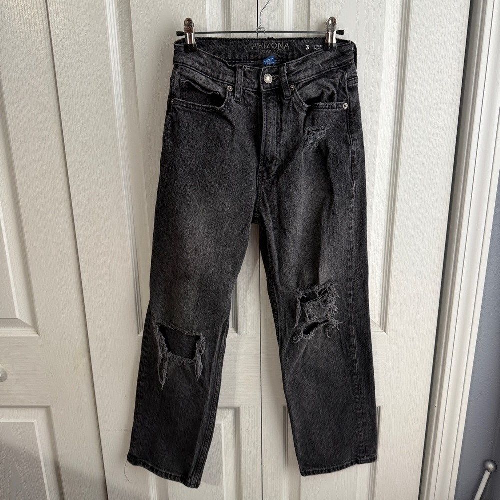 Arizona Jean Co highest rise vintage straight‎ jeans size 3